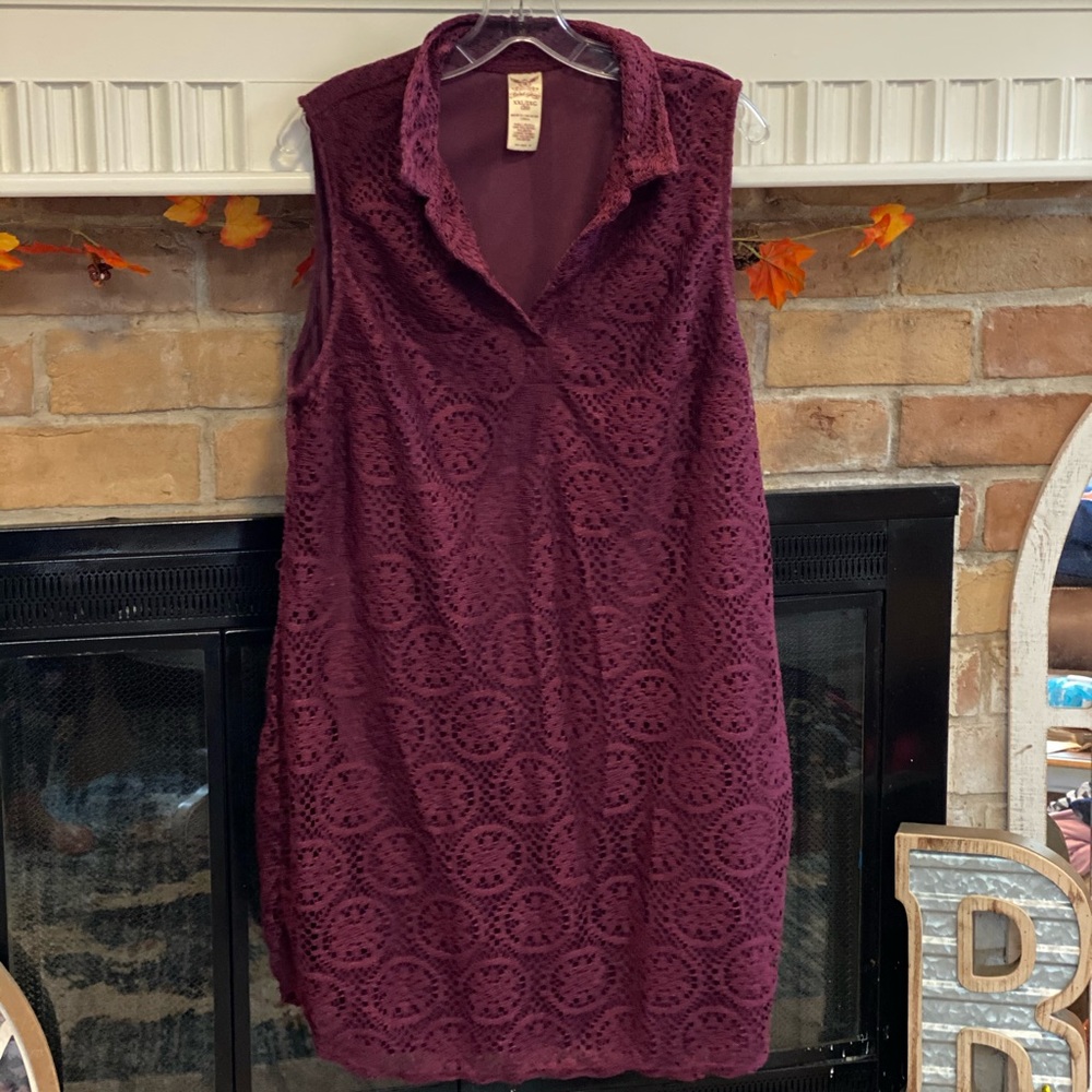 Purple Dress Sleeveless